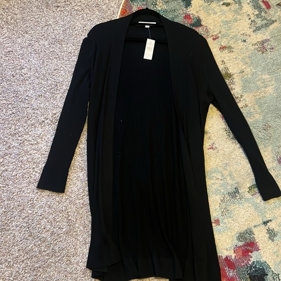 Loft Ribbed Open Cardigan - Picture 3 of 4